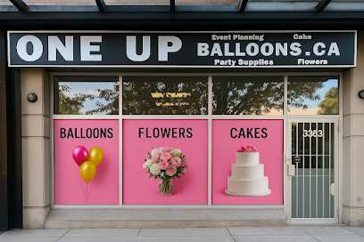 ONE UP PARTY - Balloon - Cake - Flowers, Vancouver