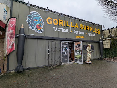 Gorilla Surplus Army Surplus Store, Vancouver